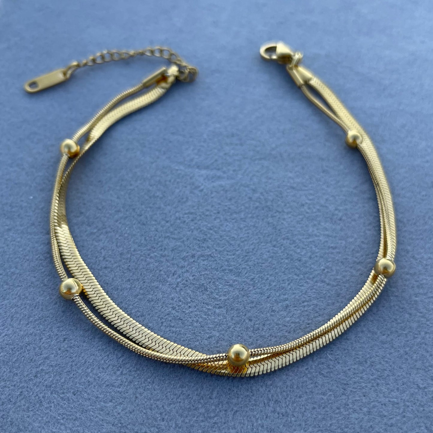 Double Layered Anklet
